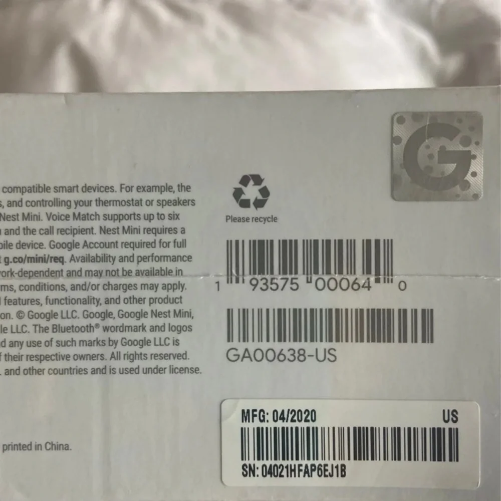 Google nest mini